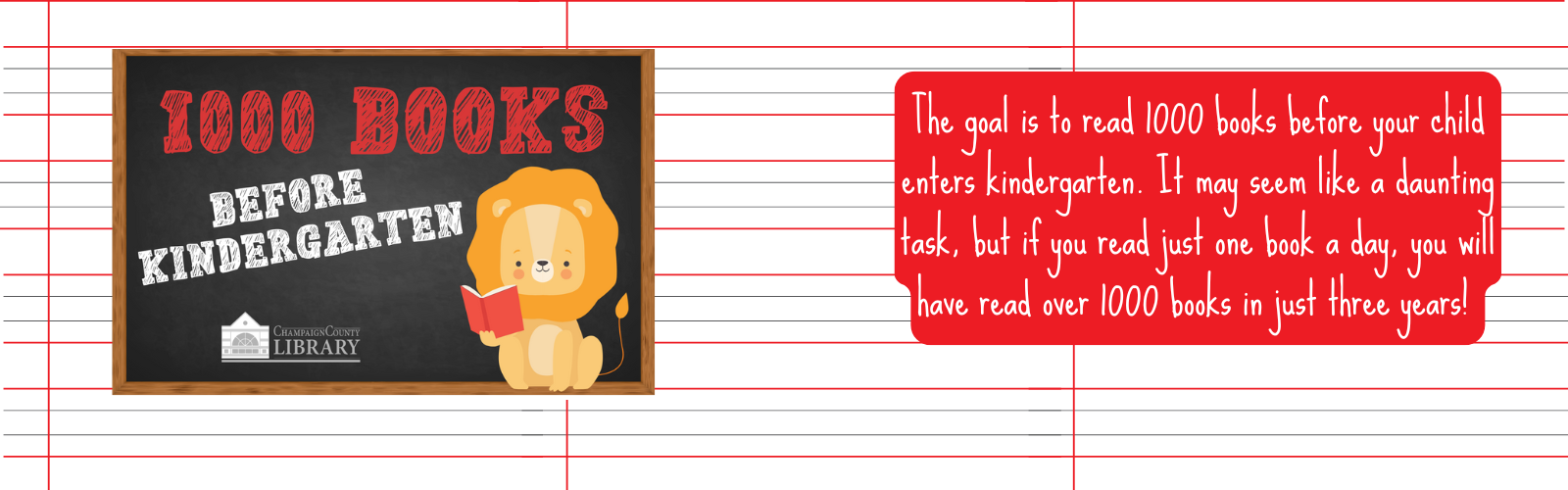 1000 Books Before Kindergarten