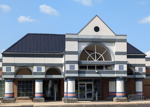 Front of the Champaign County Library