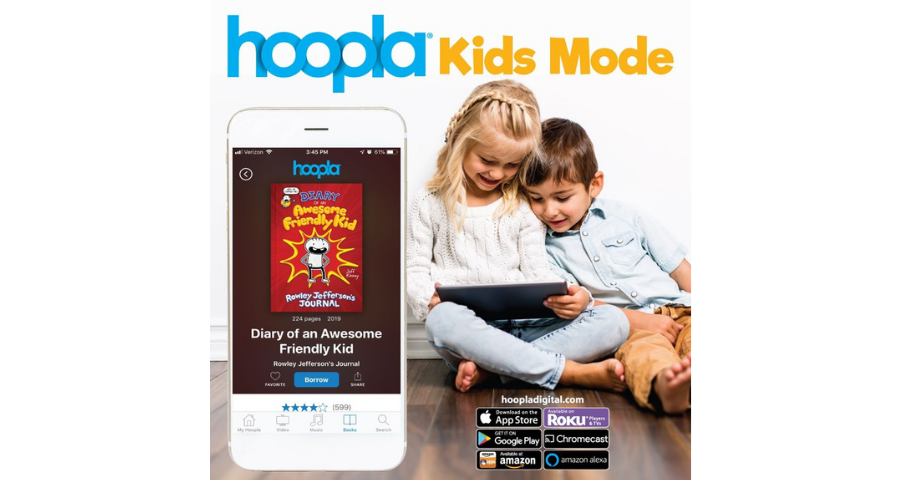 children reading on a tablet