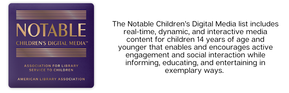 Notable Children's Digital Media 